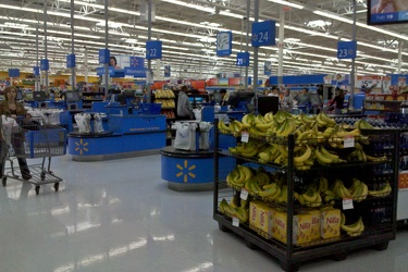 Front end of the Walmart in Waynesboro, Virginia