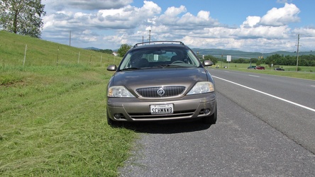 Mercury Sable wagon on US 340