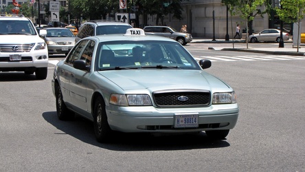 Taxicab on New York Avenue NW