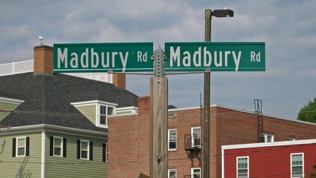 Madbury Road street signs