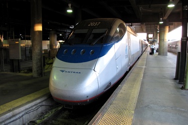 Acela Express at Washington Union Station