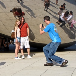 Photographing a couple