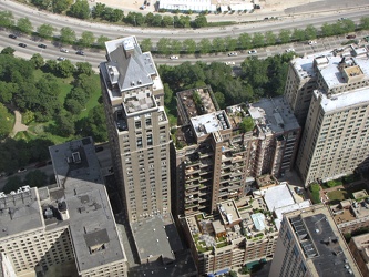 Apartment buildings along East Lake Shore Drive