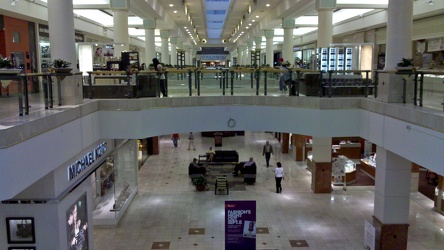 Montgomery Mall, viewed from center of mall, facing Nordstrom