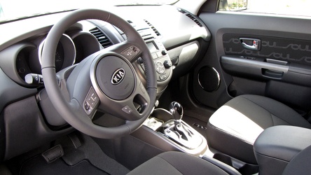 Interior of 2012 Kia Soul