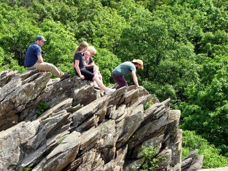 Hikers on Humpback Rock [01]