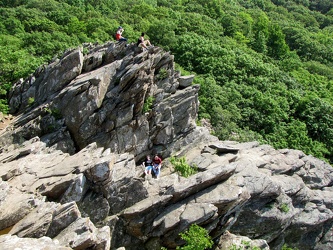 Hikers on Humpback Rock [02]