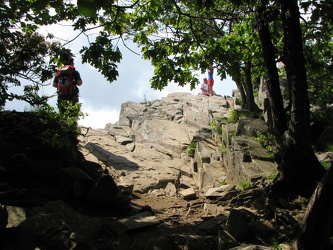 First view of Humpback Rock