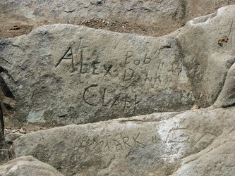 Carving on Humpback Rock [01]