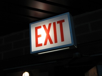 Chicago-approved exit sign [02]