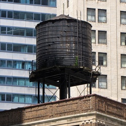 Water tower at 30 East Wacker Place