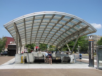 Entrance to Eastern Market station