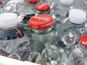 Coke bottles at Eastern Market