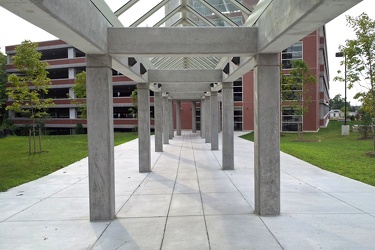 Glenmont station parking garage canopy