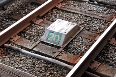 Marker coil at Fort Totten station