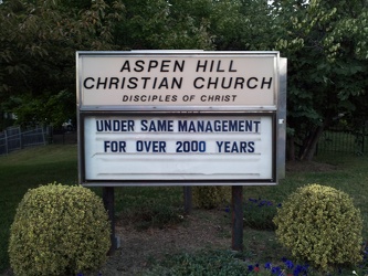 "Under same management for over 2000 years"