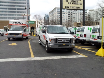 U-Haul van at NoMa facility