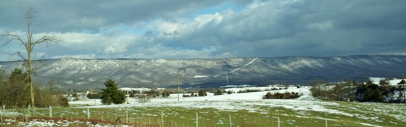 Mountains near New Market, Virginia