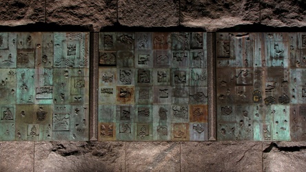 Bas-relief panels at FDR Memorial