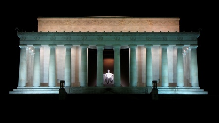 Lincoln Memorial at night