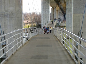 Belle Isle pedestrian bridge