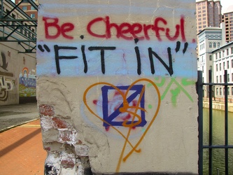 Be Cheerful "Fit In"