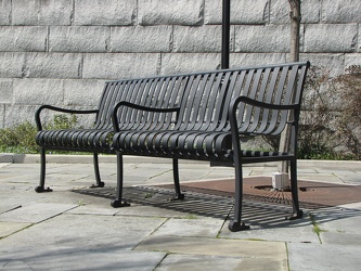 Bench along the Canal Walk