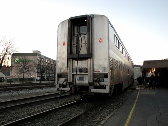 Last car of the Capitol Limited