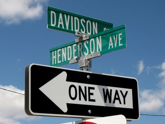 Davidson Street and Henderson Avenue