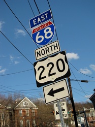 Highway signs