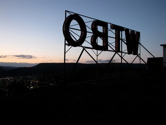 WTBO sign at night [01]