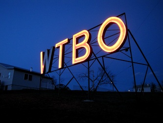 WTBO sign at night [02]