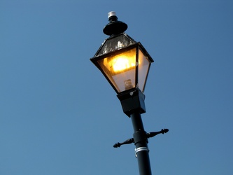 Lamppost in Fells Point