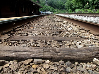 Railroad tracks at Harpers Ferry Amtrak station [07]