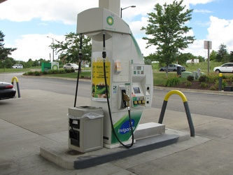 Gas pumps at BP station [02]