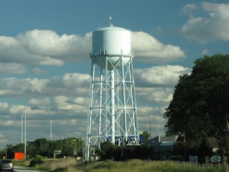 Water tower in Northbrook, Illinois