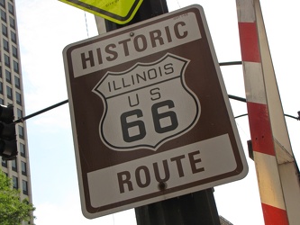 Historic Route 66 sign