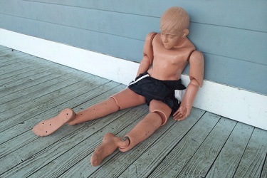 Lifesaving dummy at Chesapeake Beach Water Park