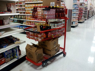 Target stock cart