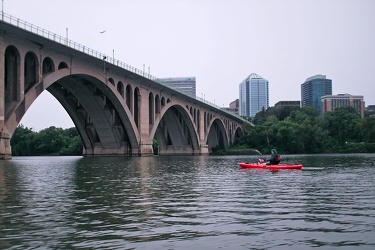 Key Bridge, viewed from the river [01]