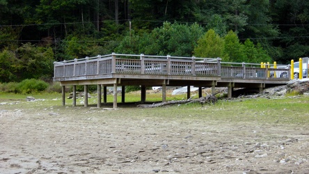 Fishing pier at Triadelphia Reservoir