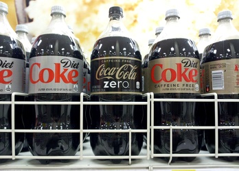 Diet Coke and Coca-Cola Zero bottles at Target