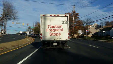 Truck on Randolph Road