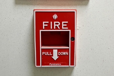 Fire alarm at Secure Medical