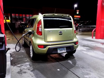 Fueling at Sheetz in Mt. Jackson