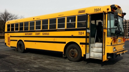 Right side of Thomas Built MVP ER school bus