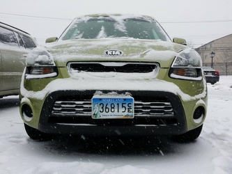 Kia Soul after snow cleared [02]