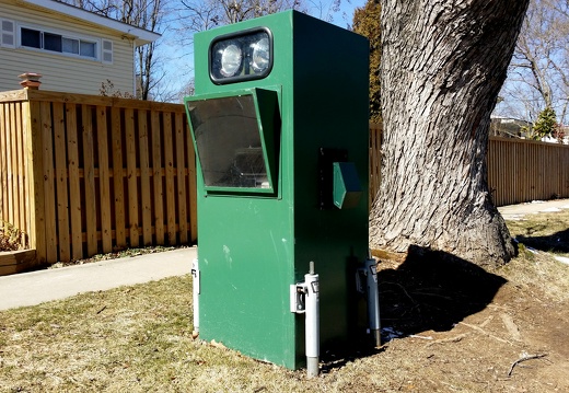 Speed camera on Twinbrook Parkway, February 28, 2014