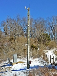 VDOT weather station at Rockfish Gap