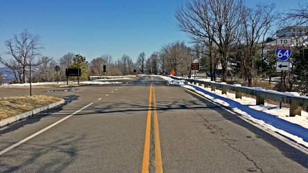 Road between Skyline Drive and the Blue Ridge Parkway